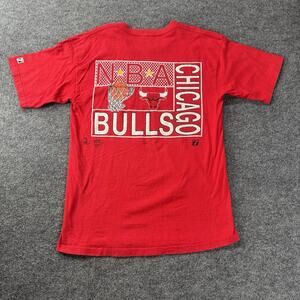 Vintage Chicago Bulls World Champions Graphic T Shirt Logo 7 Size L